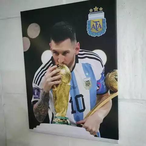 MESSI POPART - Cuadro sobre Bastidor v/medidas