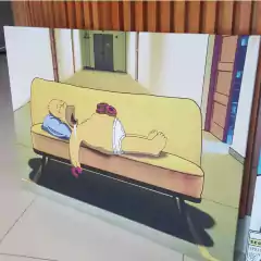 Imagen de SIMPSONS POPART - Cuadro sobre Bastidor v/medidas