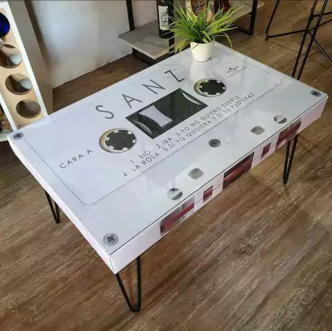 MESA RATONA CASSETTE - Cassettes Blanco Con Texto Personalizado - comprar online