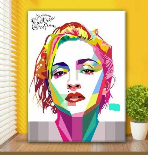 Madonna- Cuadro sobre Bastidor v/medidas - (copia)