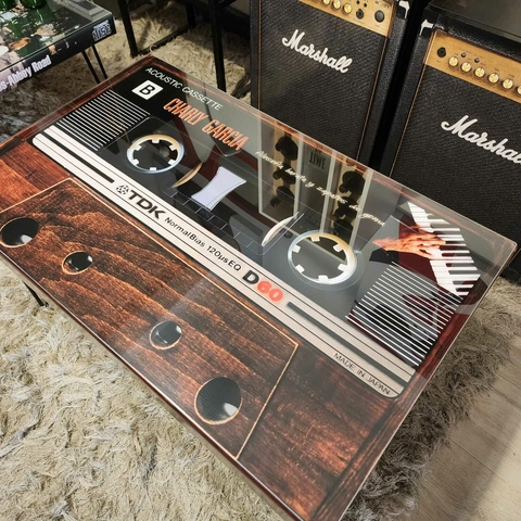 MESA RATONA CASSETTE TIPO MADERA CHARLY FILOSOFÍA BARATA - comprar online