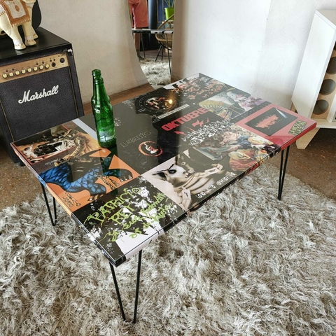MESA RATONA - Collage Tapas Discos Los Redondos - comprar online