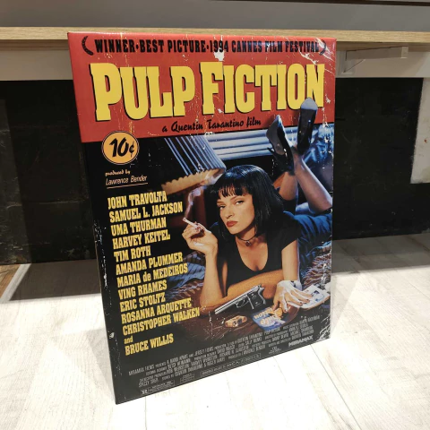 Pulp Fiction -Cuadro sobre Bastidor v/medidas - - comprar online