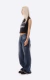 Crop Top | Cassette [ #000000 ] - tienda online