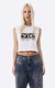 Crop Top | Cassette [ #FFFFFF ] - comprar online