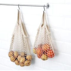 Set x 2 bolsas de red color natural - Anidando Deco