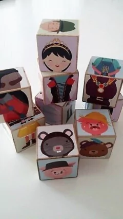 Cubos Fábulas - Anidando Deco