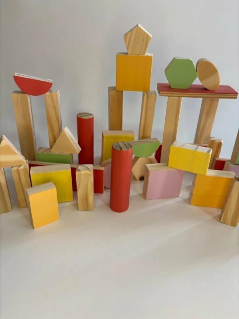 SET de BLOQUES DE MADERA X40