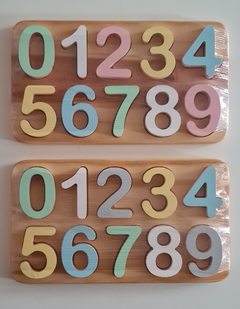 TABLA DE NÚMEROS DE ENCASTRE