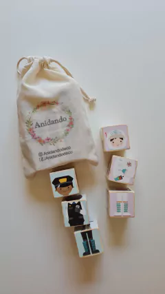 Cubos Profesiones en internet