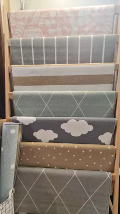 ALFOMBRA TEJIDA BLOSSOM PINK - tienda online