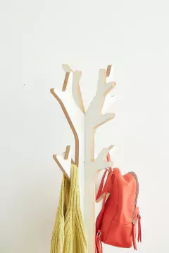 Perchero Árbol Melamina Blanco (dos tamaños) - tienda online