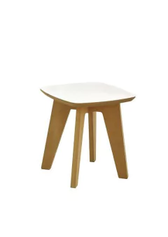 Banquito para niños en  melamina de diferentes colores 