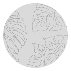 Clean mat Monstera Gris en internet