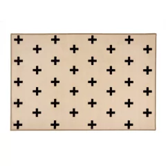 ALFOMBRA TEJIDA CROSS - comprar online