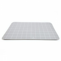 ALFOMBRA DE BAÑO QUAD GRIS en internet