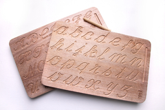 TABLA ABC CURSIVA