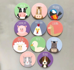 Juego de la memoria de Animales (Granja o Selva) - comprar online