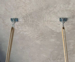 instalación al techo de la hamaca de interior