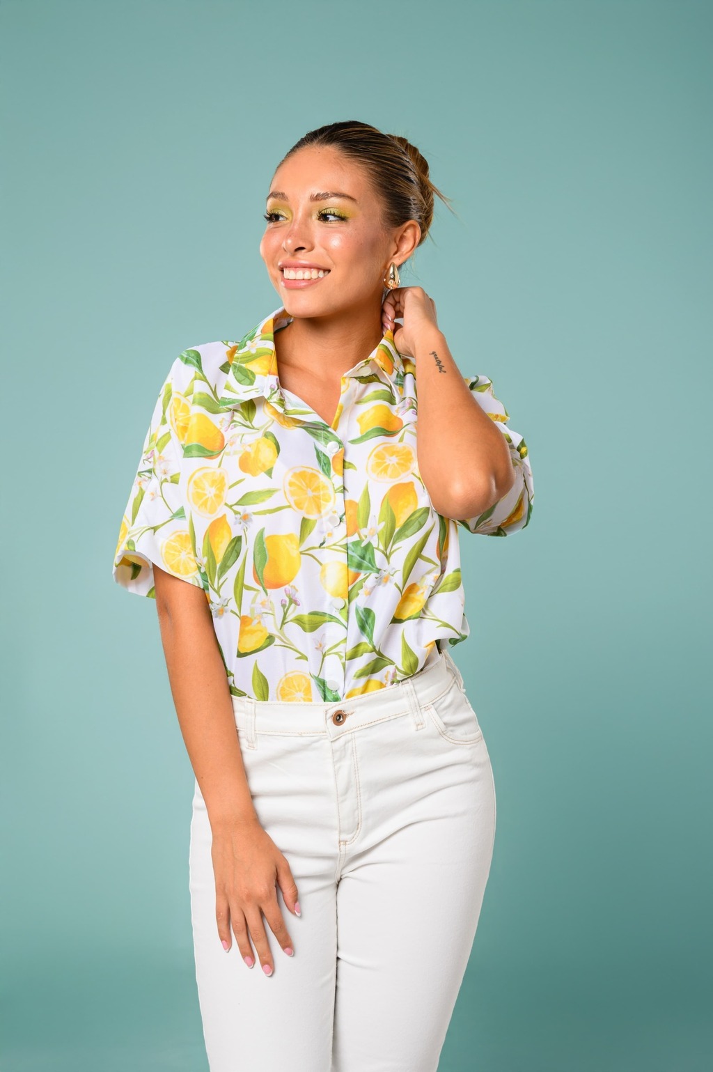 Camisa Alma Limón thumbnail 3
