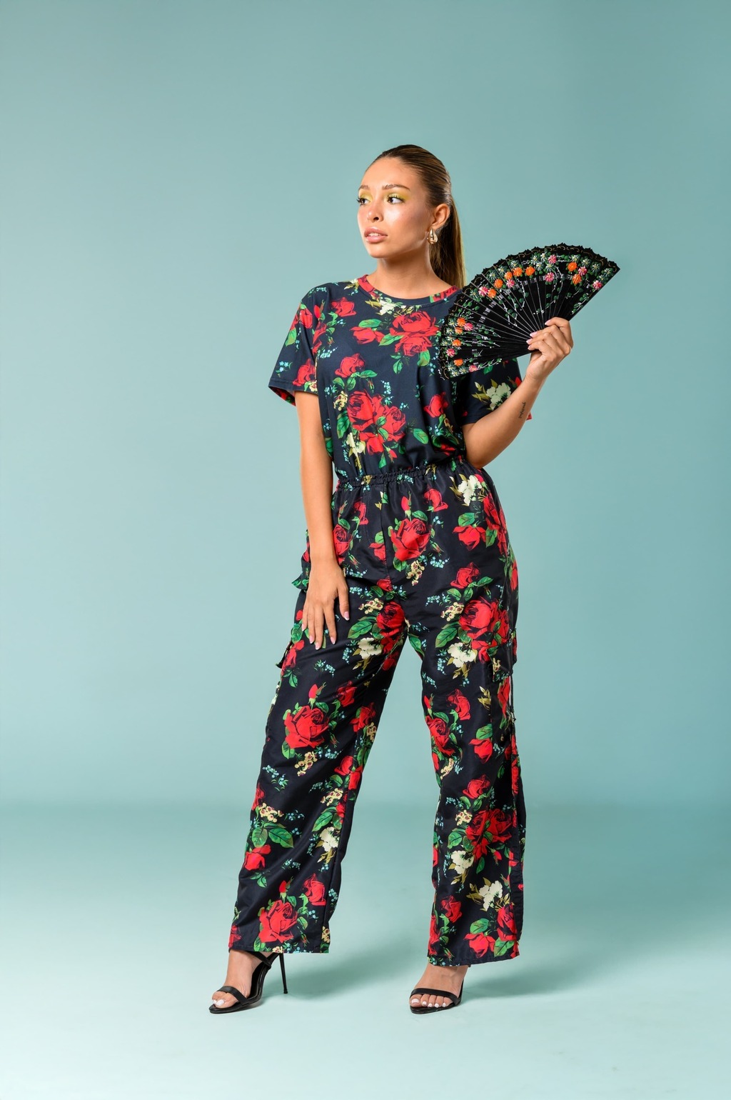 Pantalón Cargo Roses thumbnail 3