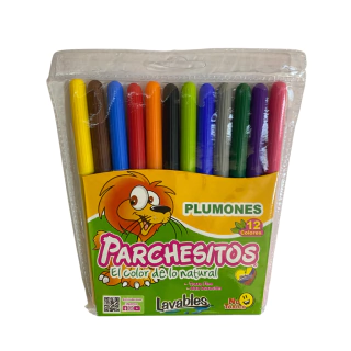 PLUMÓN PARCHESITO X 12 UND - comprar online
