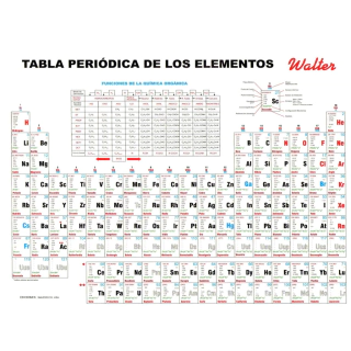 TABLA PERIÓDICA WALTER X 6 UND