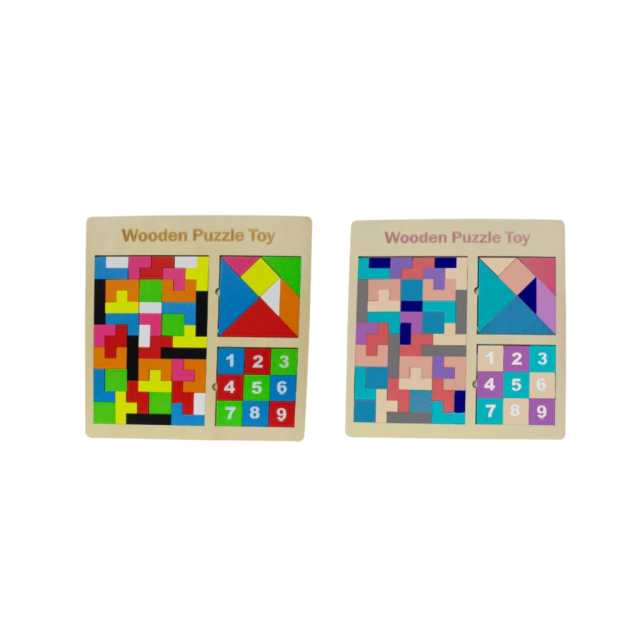 TABLA TETRIS 3 EN 1 ROMPECABEZAS