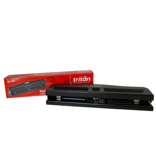 PERFORADORA METÁLICA 3 HUECOS TRITON COD:MJKIU7