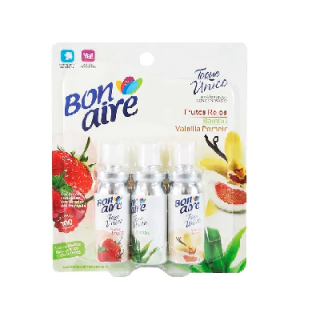 AMBIENTADOR BONAIRE TOQUE UNICO REPUESTO X 3