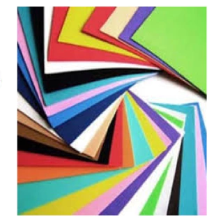 CARTON PAJA DE COLORES SURTIDO COD:212