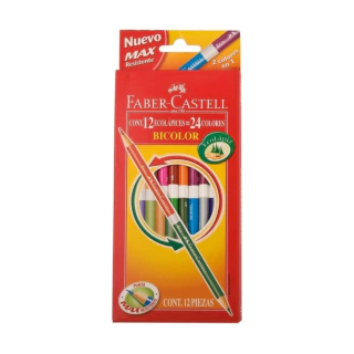 COLOR FABER CASTELL BICOLOR X12 UND