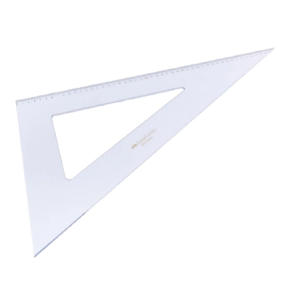 ESCUADRA PELIKAN 60 GRADOS X 50 CM