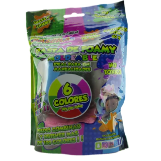 FOAMY MOLDEAHABLE X PAQUETE