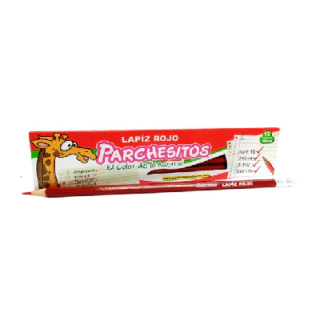 LAPIZ PARCHESITO ROJO X 12 UND COD: CV124