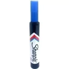 marcador sharpie  680 punta gruesa color azul 