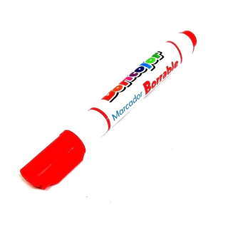 MARCADOR BORRABLE DORICOLOR ROJO COD: B5