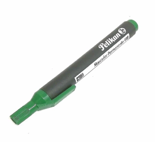 MARCADOR PELIKAN 418 VERDE PERMANENTE COD :1017*