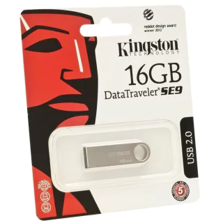 Memoria usb de 16 gigas metalica kingston  