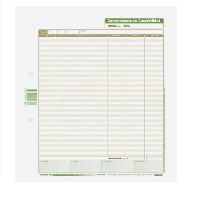 FORMA MINERVA 4011 COMPROBANTE DE CONT