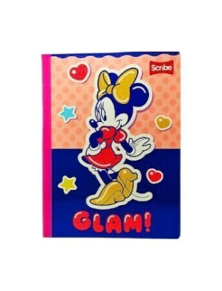 CUADERNO SCRIBE MINNIE - COSIDO CUADROS - comprar online