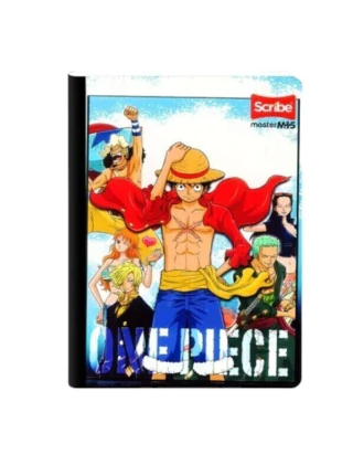 CUADERNO ONE PIECE- COSIDO CUADROS - comprar online