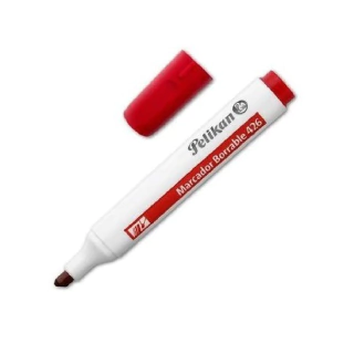MARCADOR PELIKAN BORRABLE 426 ROJO*