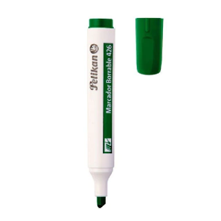 MARCADOR PELIKAN BORRABLE 426 VERDE*
