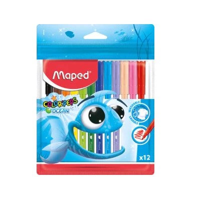 PLUMÓN MAPED OCEAN X 12 UND