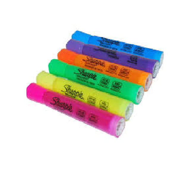 RESALTADOR SHARPIE PUNTA GRUESA