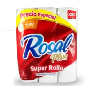 ROLLO DE PAPEL HIGIENICO X 12 ROLLOS
