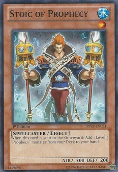 Stoic of Prophecy - ABYR-EN021 - Common