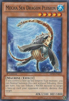 Mecha Sea Dragon Plesion - ABYR-EN033 - Common