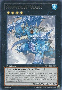 Snowdust Giant - ABYR-EN049 - Rare